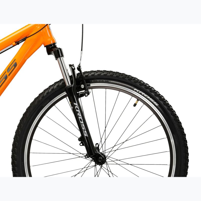 Mountain bike KROSS Hexagon 1.0 26" orange/graphite/ shine 6