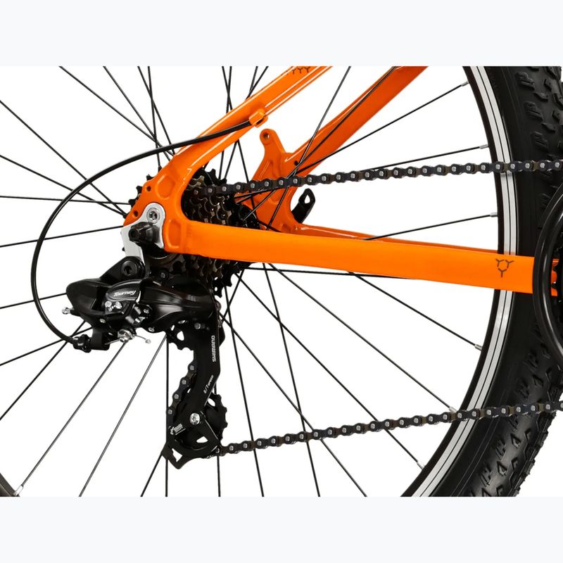 Mountain bike KROSS Hexagon 1.0 26" orange/graphite/ shine 7
