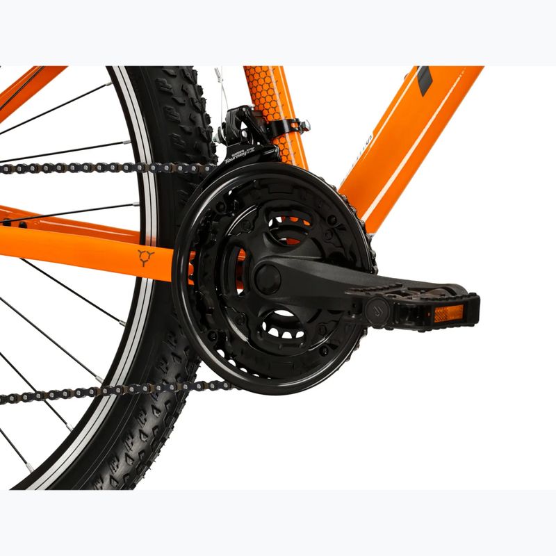 Mountain bike KROSS Hexagon 1.0 26" orange/graphite/ shine 8