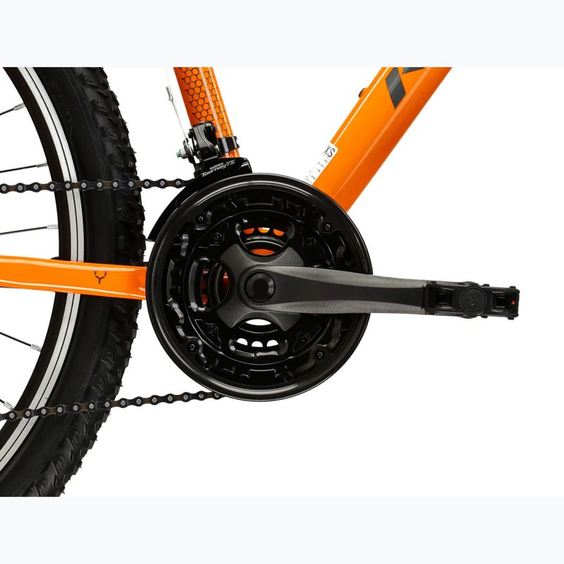 Mountain bike KROSS Hexagon 1.0 26" orange/graphite/ shine 9