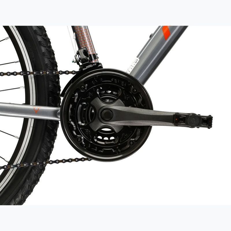 Mountain bike KROSS Hexagon 1.0 26" graphite/orange/ shine 9