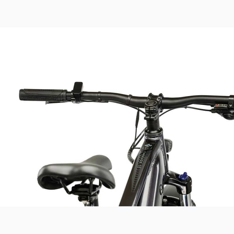 Electric bike KROSS Hexagon Boost 1.0 Eq el. graphite/graphite/shine 5