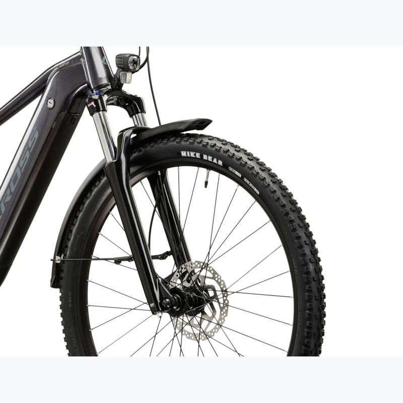 Electric bike KROSS Hexagon Boost 1.0 Eq el. graphite/graphite/shine 6