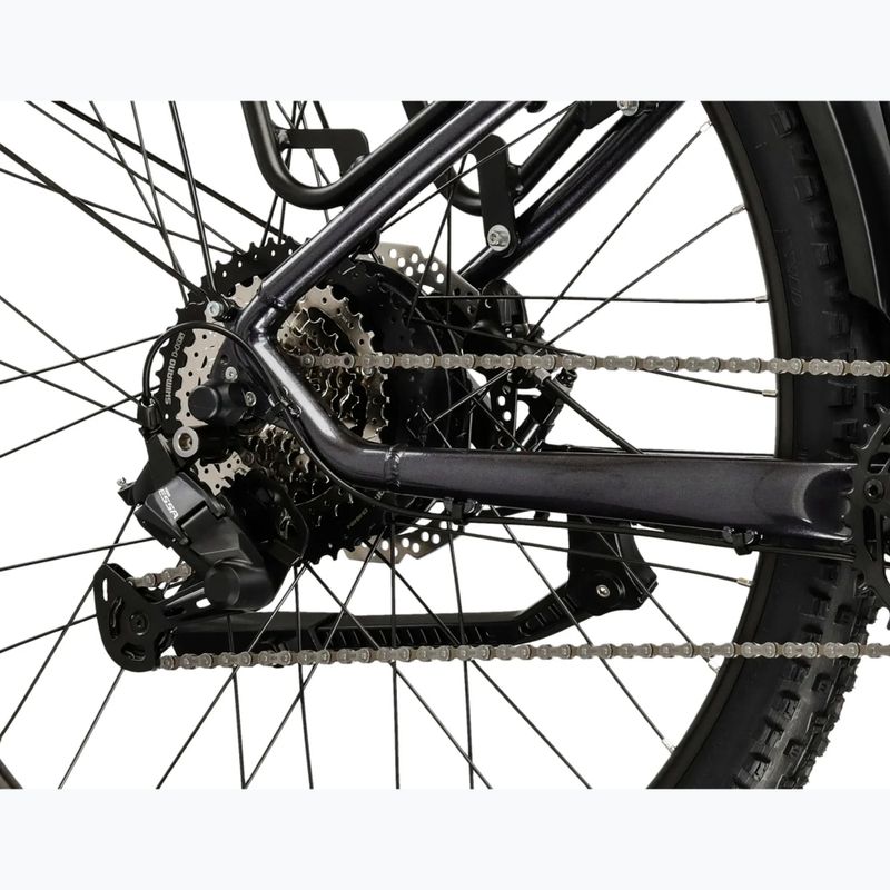 Electric bike KROSS Hexagon Boost 1.0 Eq el. graphite/graphite/shine 8