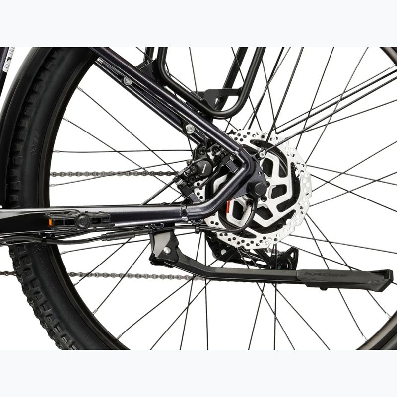 Electric bike KROSS Hexagon Boost 1.0 Eq el. graphite/graphite/shine 10
