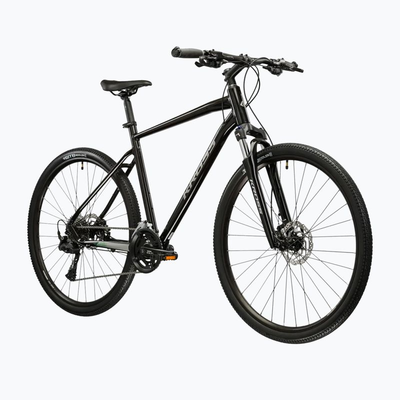 Cross bike KROSS Evado 7.0 black/silver/shine 2