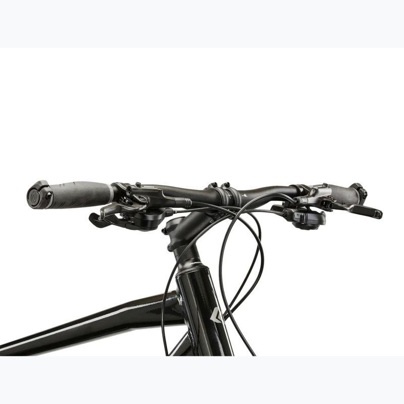 Cross bike KROSS Evado 7.0 black/silver/shine 4
