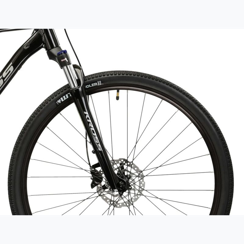 Cross bike KROSS Evado 7.0 black/silver/shine 6