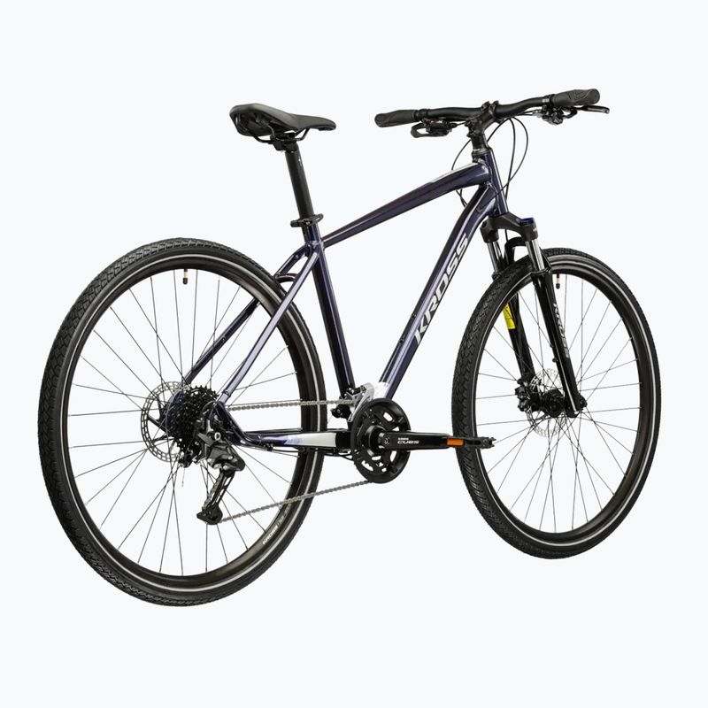 Cross bike KROSS Evado 5.0 navy/silver/shine 3