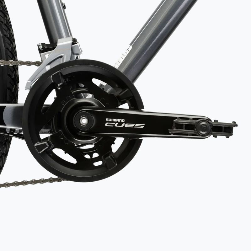 Cross bike KROSS Evado 5.0 grey/black/shine 10