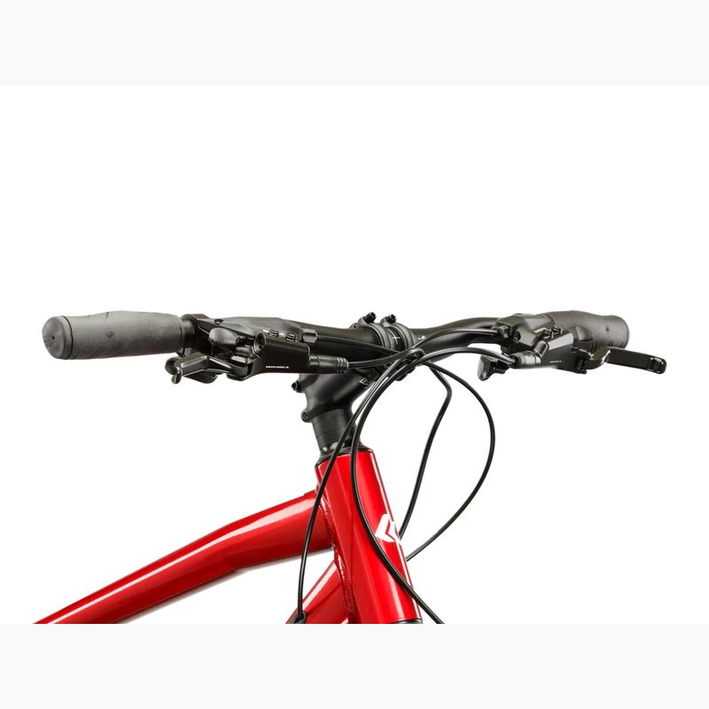 Cross bike KROSS Evado 4.0 maroon/white/shine 4