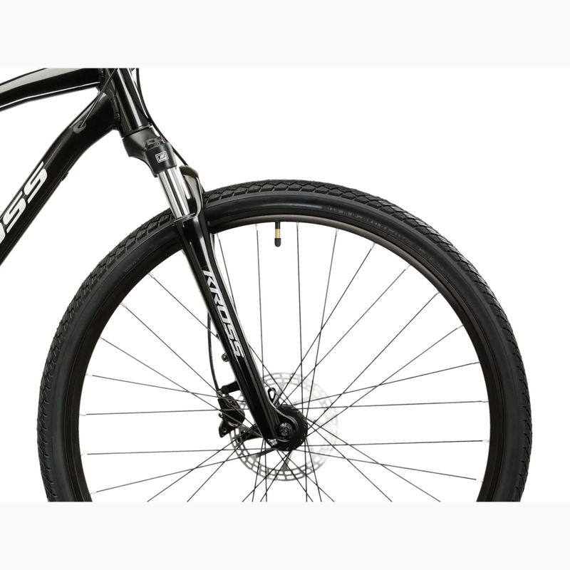 Cross bike KROSS Evado 4.0 black/silver/shine 6