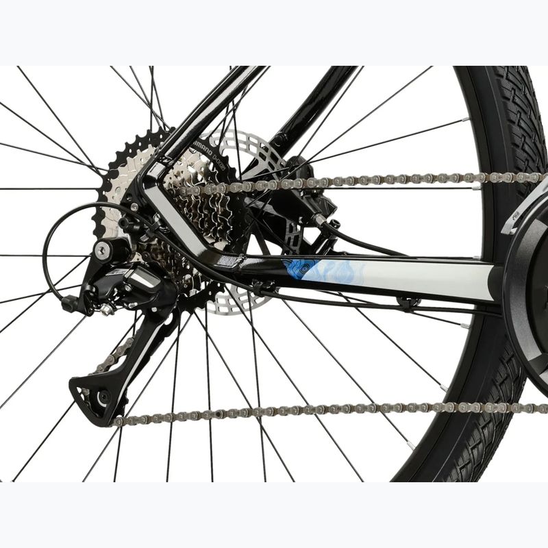 Cross bike KROSS Evado 4.0 black/silver/shine 8