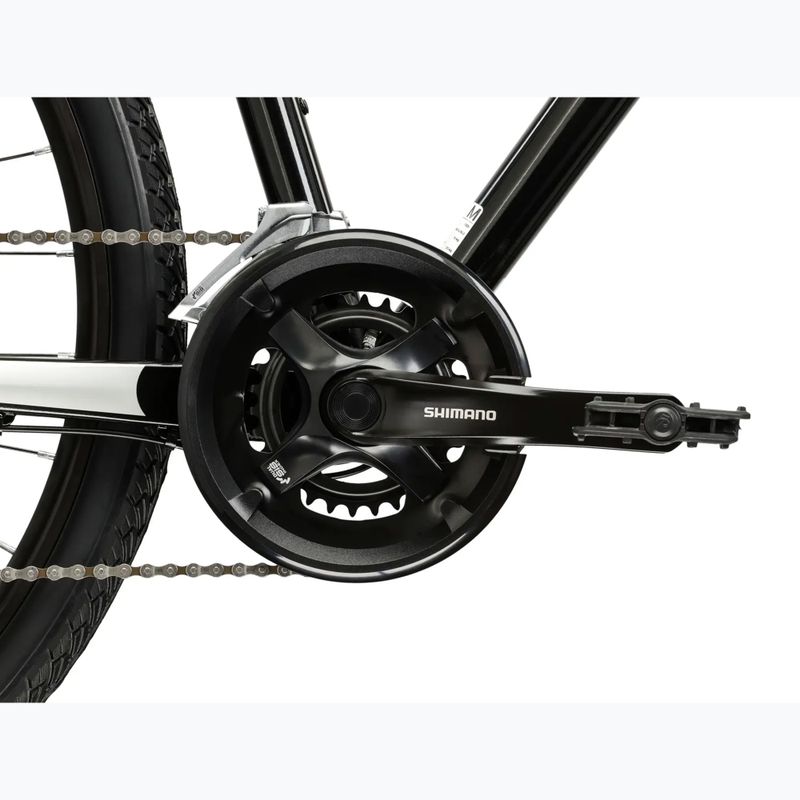 Cross bike KROSS Evado 4.0 black/silver/shine 10