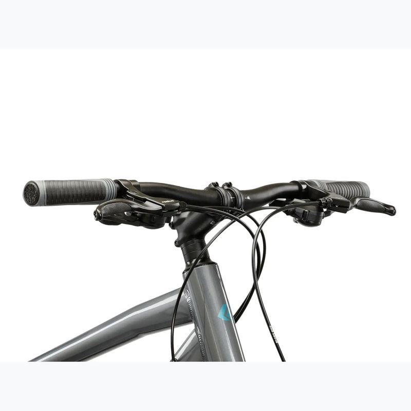 Cross bike KROSS Evado 3.0 grey/sea blue/shine 4