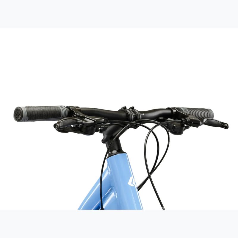 Women's cross bike KROSS Evado 3.0 W blue/white/shine 4