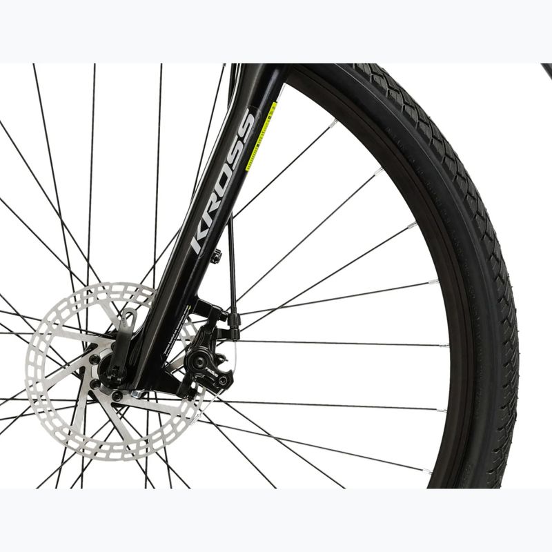 Women's cross bike KROSS Evado 3.0 W grey/green/shine 7