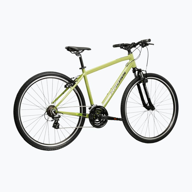 Cross bike KROSS Evado 2.0 khaki/black 3