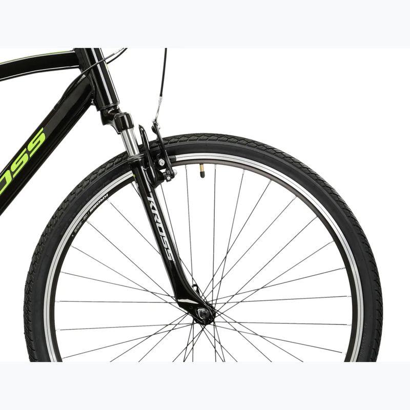Cross bike KROSS Evado 2.0 black/green 5