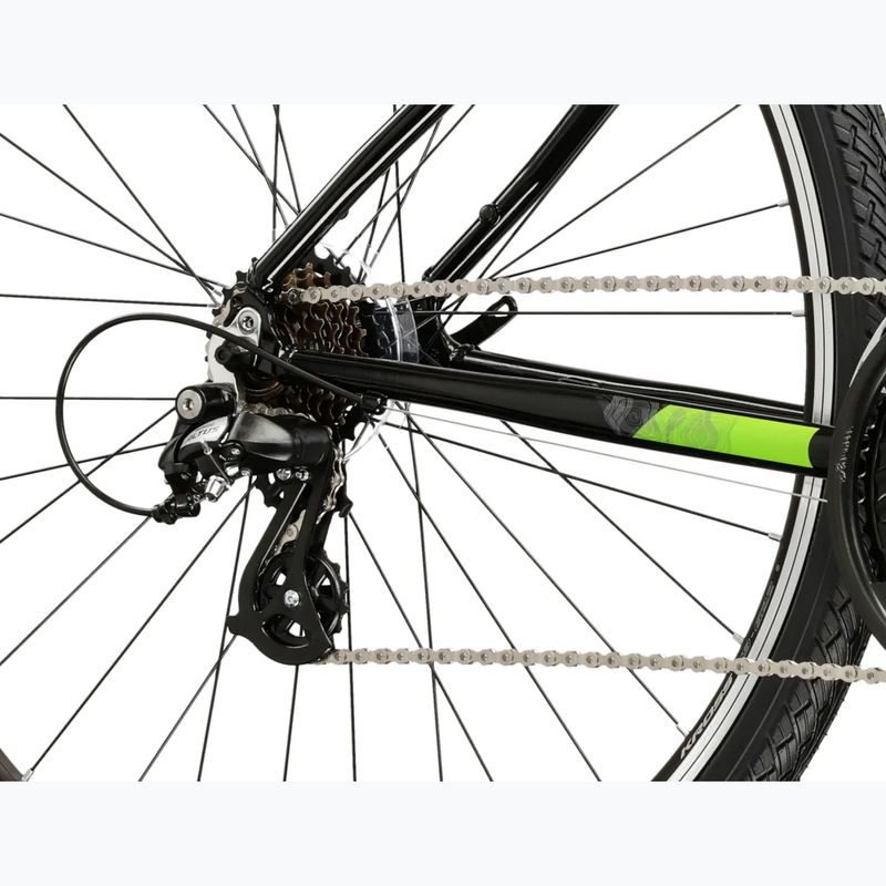 Cross bike KROSS Evado 2.0 black/green 6