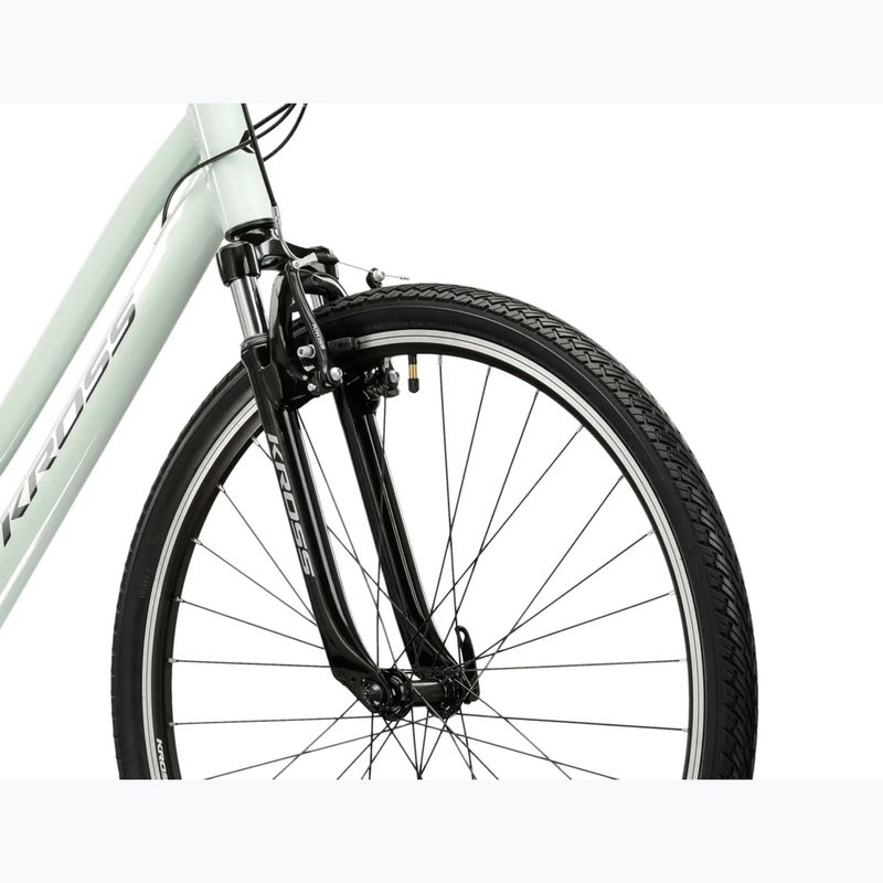 Women's cross bike KROSS Evado 2.0 W mint/black 5