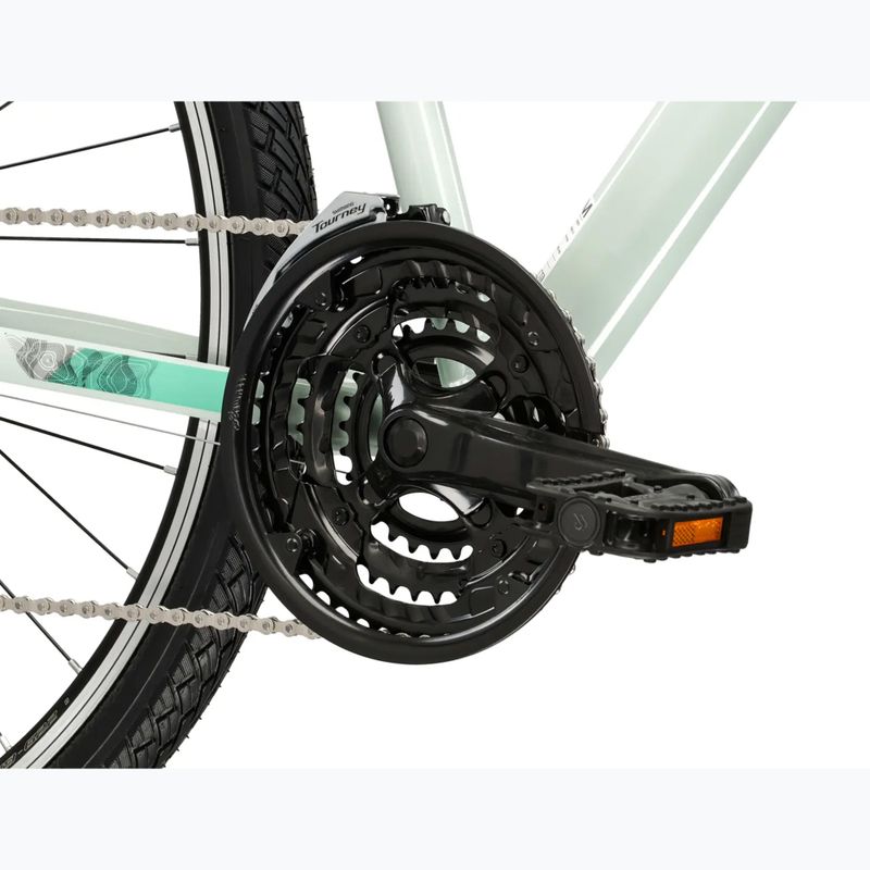 Women's cross bike KROSS Evado 2.0 W mint/black 8