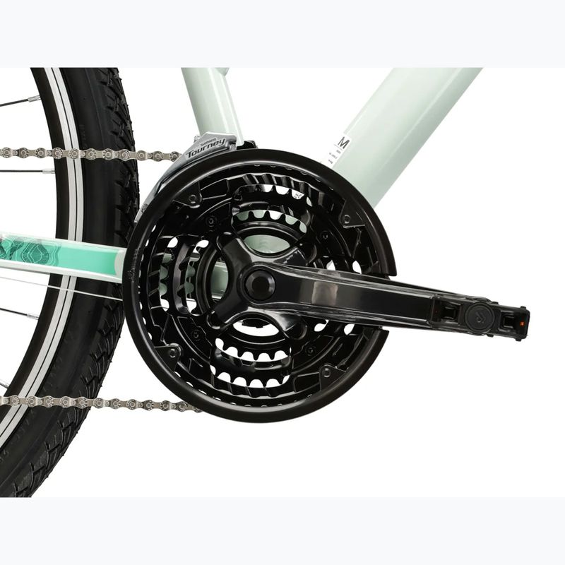 Women's cross bike KROSS Evado 2.0 W mint/black 9