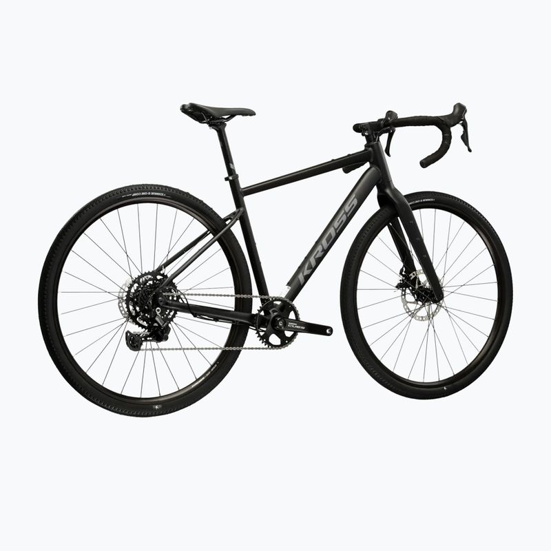 Gravel bike KROSS Esker 1.0 black/graphite/mat 3
