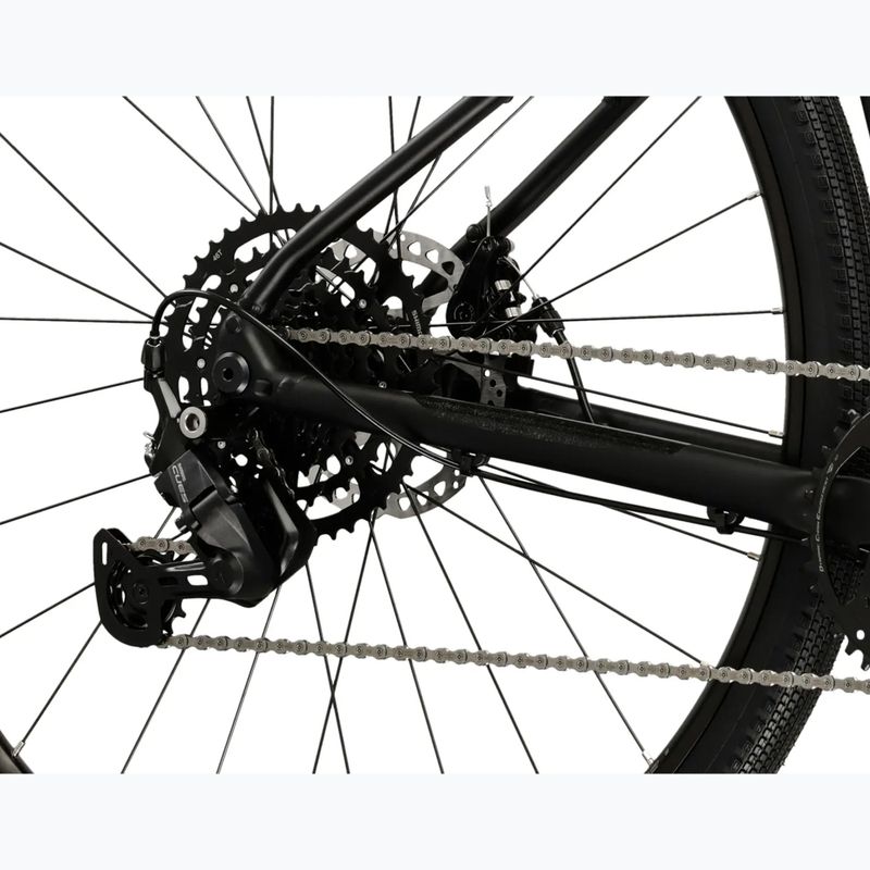 Gravel bike KROSS Esker 1.0 black/graphite/mat 9