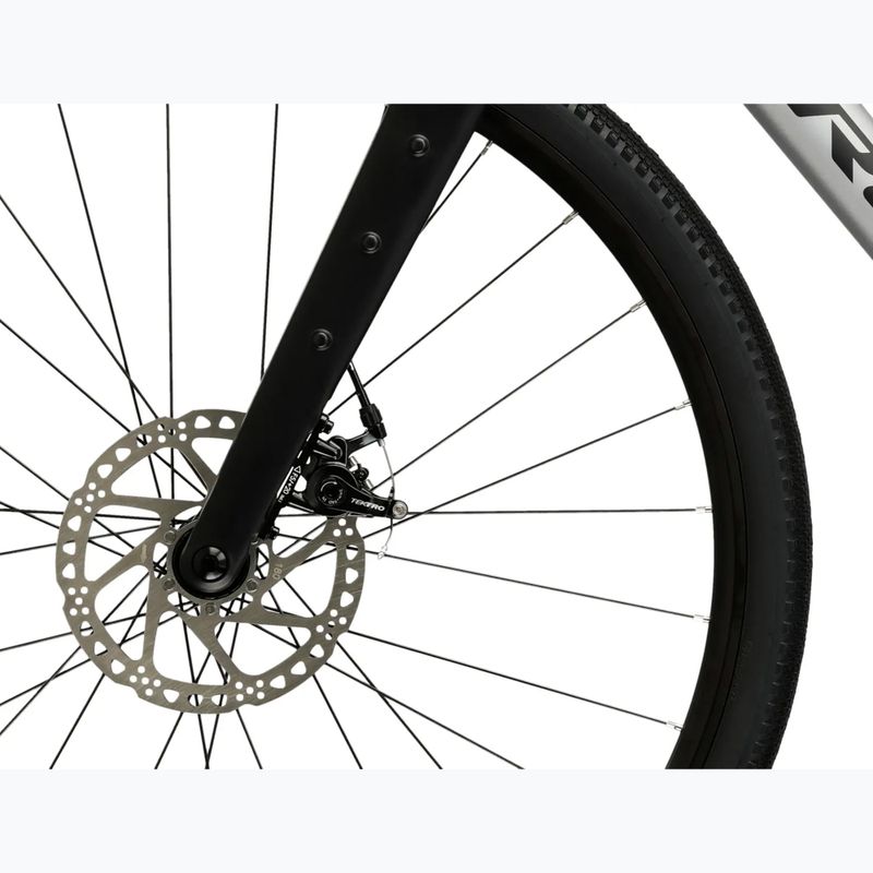 Gravel bike KROSS Esker 1.0 grey/graphite/mat 8