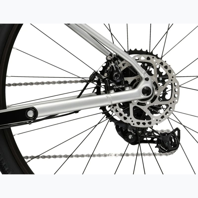 Gravel bike KROSS Esker 1.0 grey/graphite/mat 11