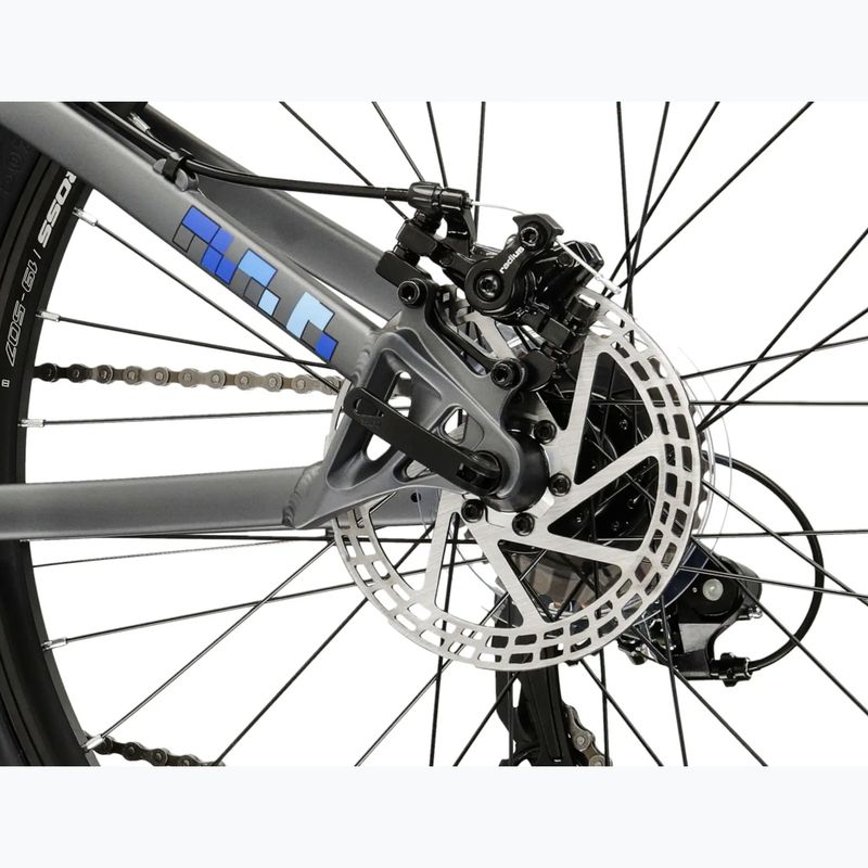 Children's bike KROSS Dust Jr 1.0 Dsc grey/navy/matte 8