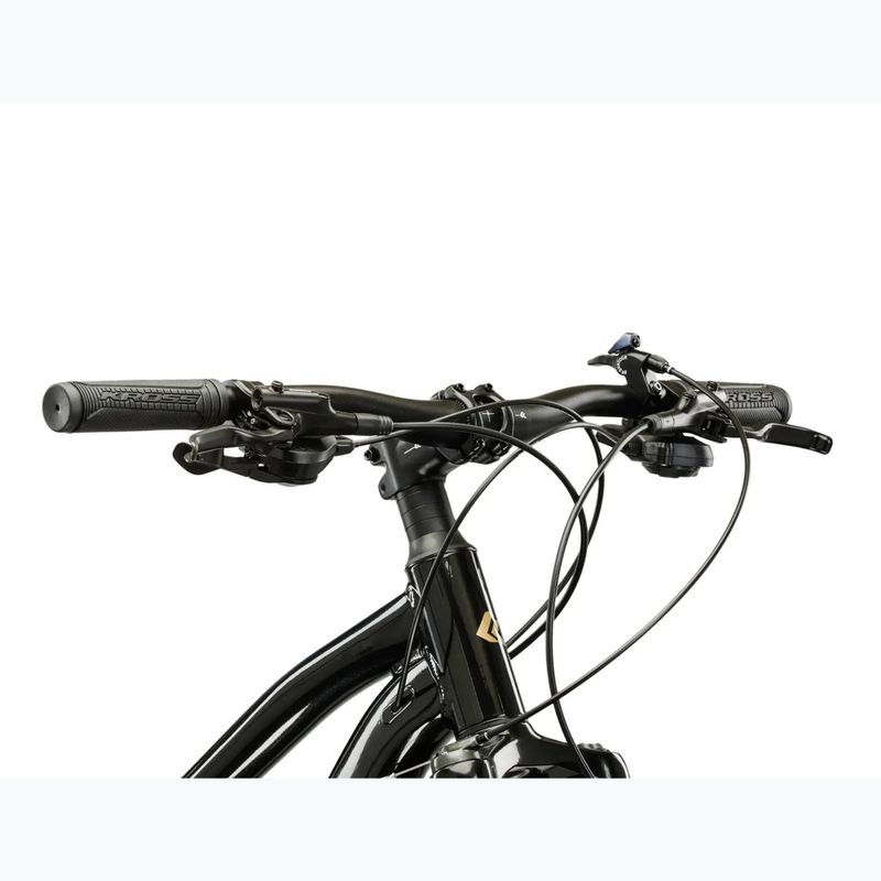 Women's mountain bike KROSS Lea 5.0 27,5" black/gold/shine 4