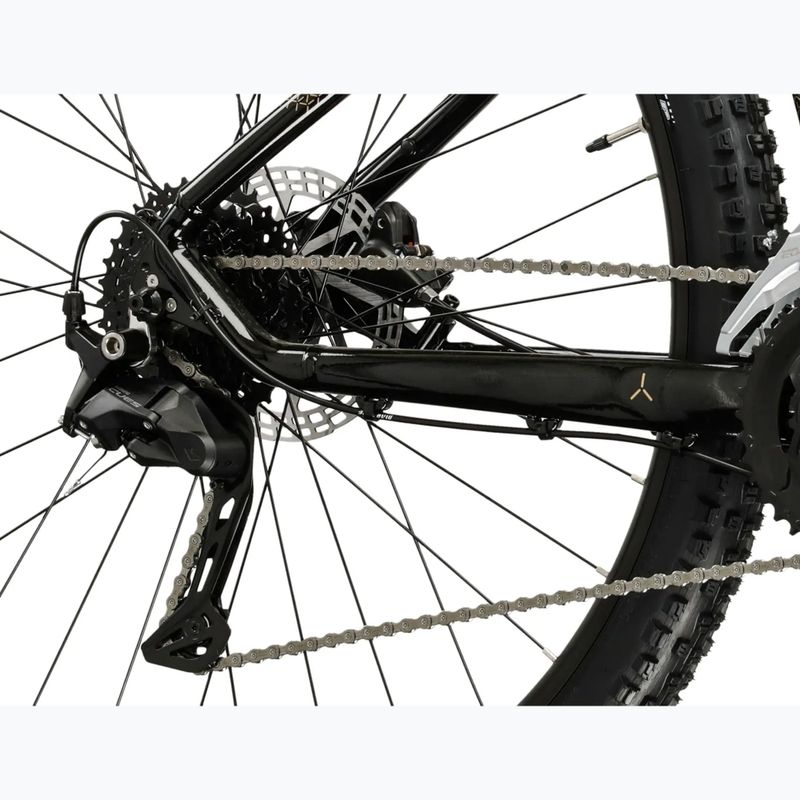 Women's mountain bike KROSS Lea 5.0 27,5" black/gold/shine 7