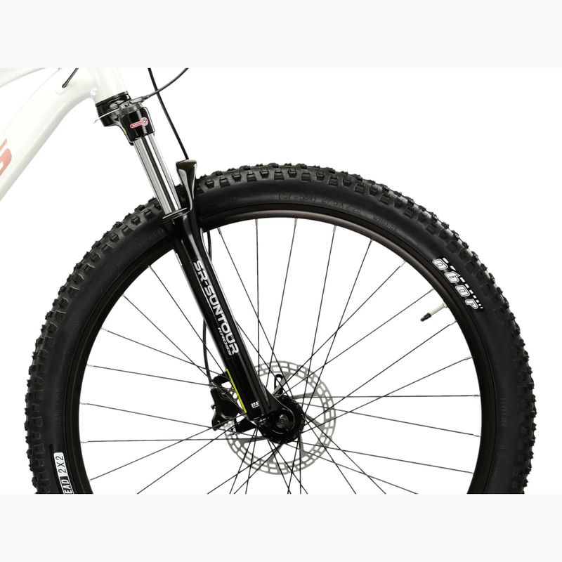 Women's mountain bike KROSS Lea 5.0 27,5" white/pink/shine 6