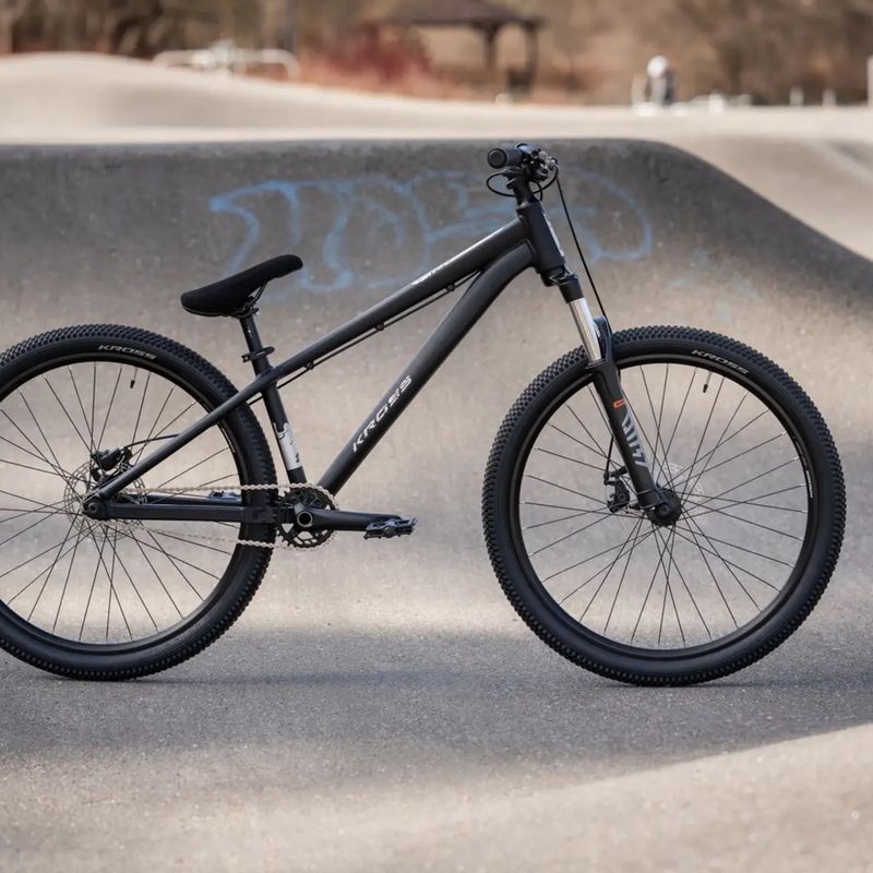 Dirt bike KROSS Spade 2.0 black/holo/mat 11
