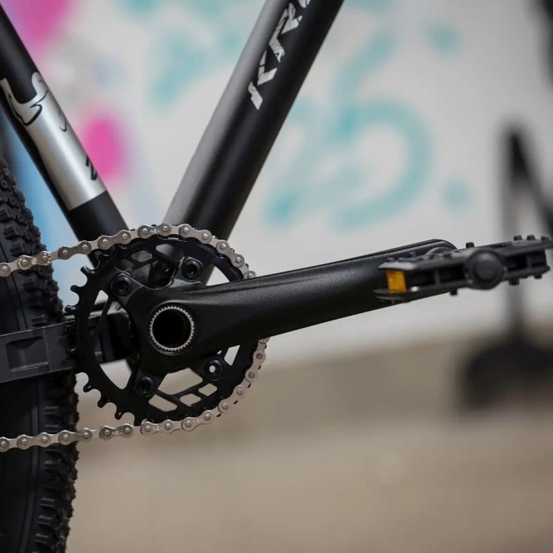 Dirt bike KROSS Spade 2.0 black/holo/mat 17