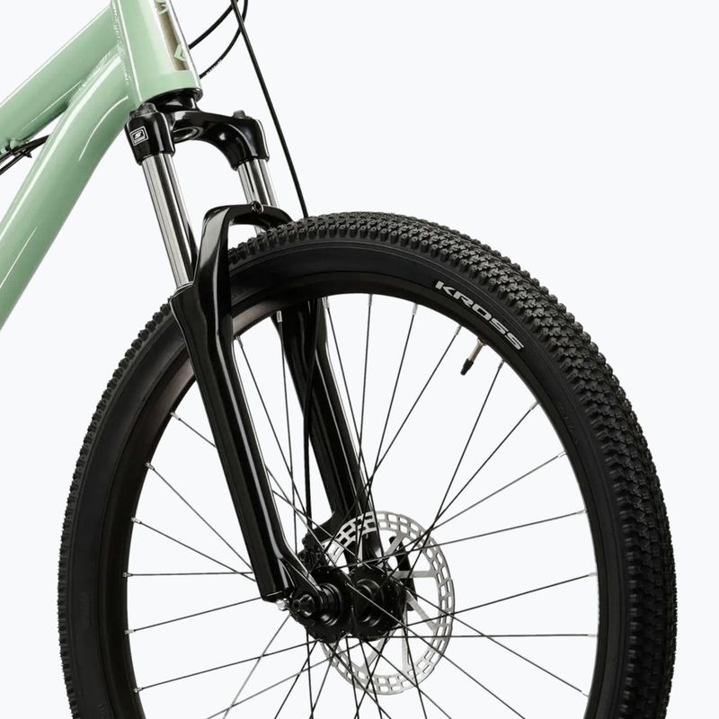 Dirt bike KROSS Spade 1.0 green/silver/shine 6