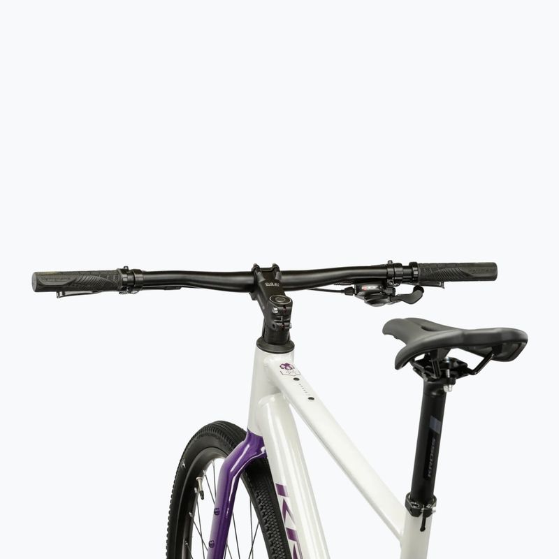 Gravel bike KROSS Esker 1.0 FL grey/purple/shine 4