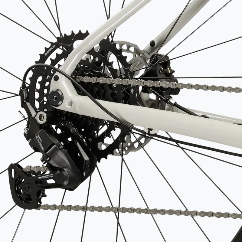 Gravel bike KROSS Esker 1.0 FL grey/purple/shine 8