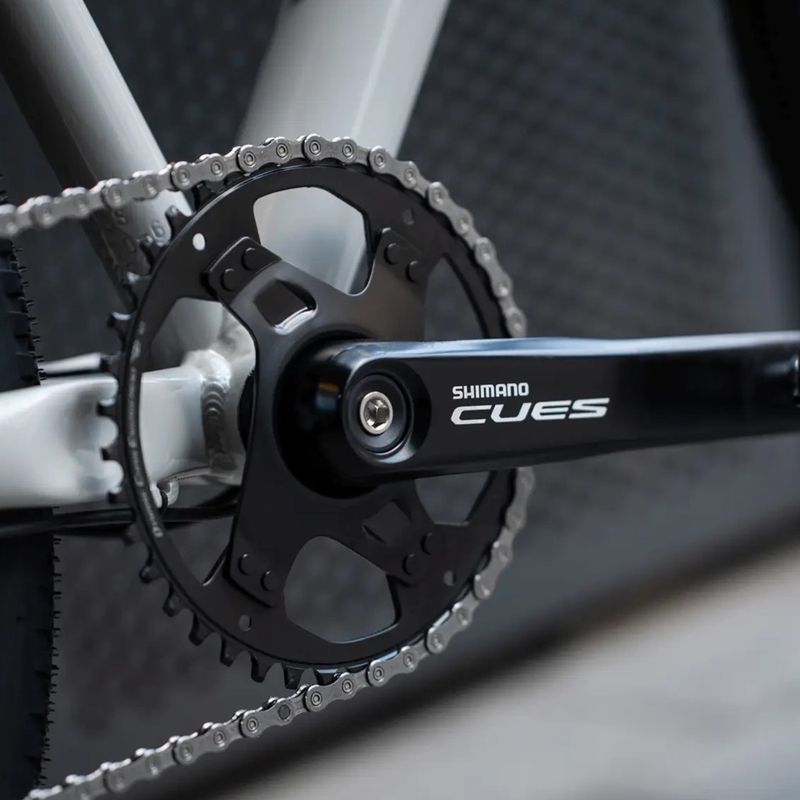 Gravel bike KROSS Esker 1.0 FL grey/purple/shine 18