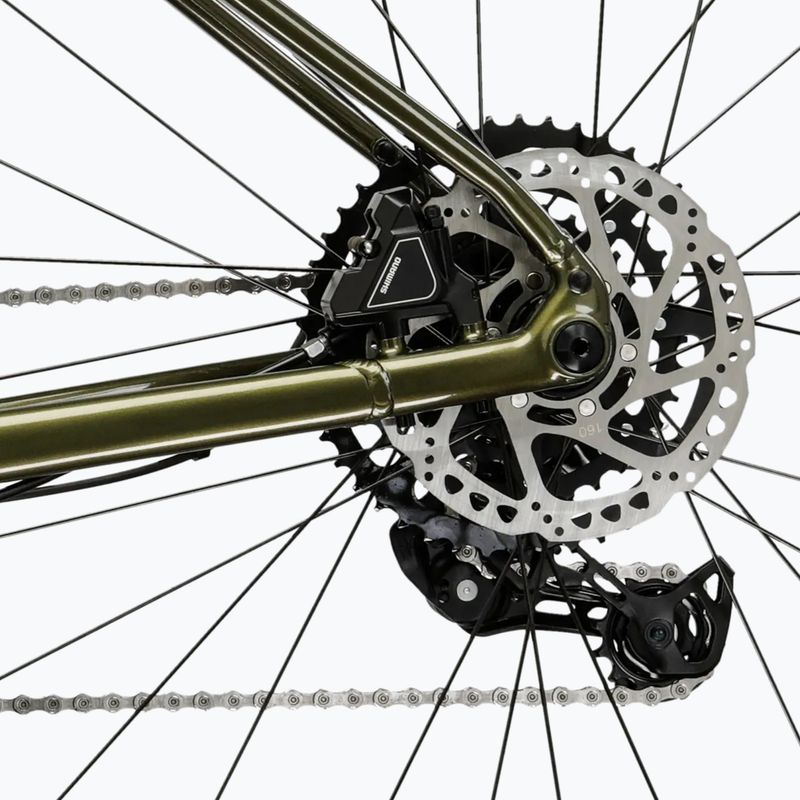 Gravel bike KROSS Esker 1.0 FL green/graphite/shine 10