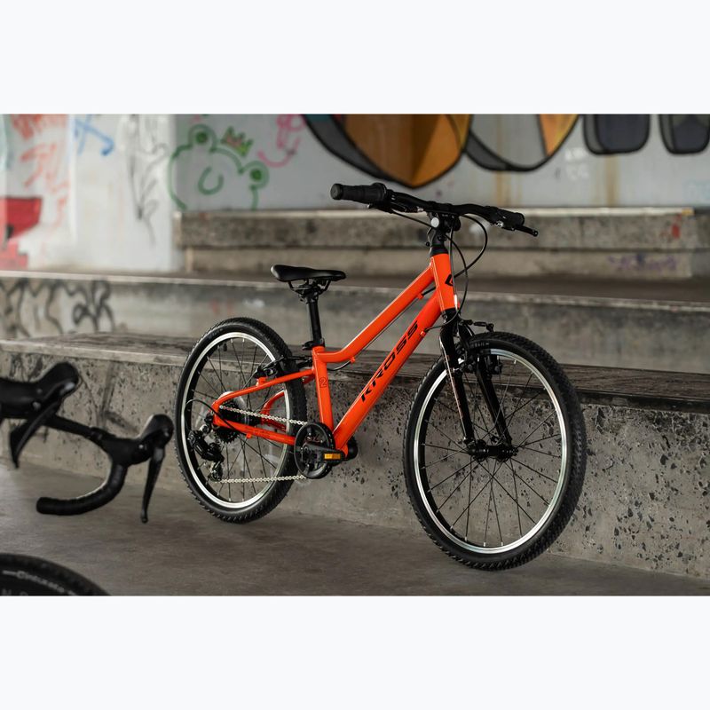 Children's bike KROSS Liftie 20 orange/black/shine 12
