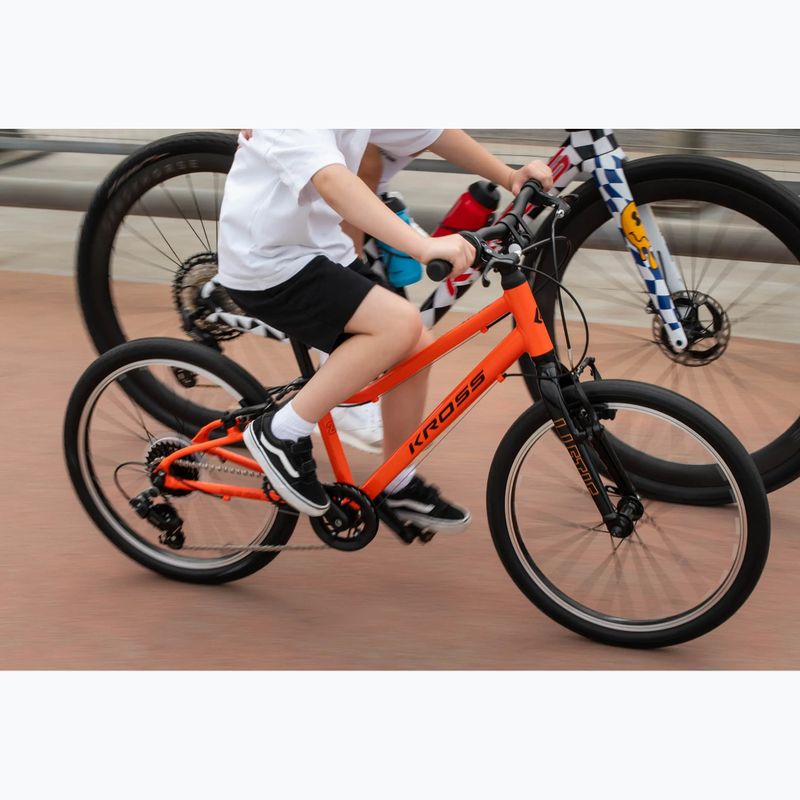 Children's bike KROSS Liftie 20 orange/black/shine 15
