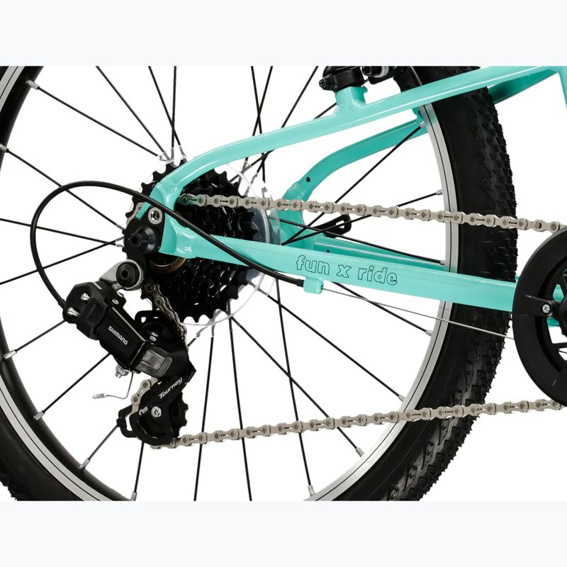 Children's bike KROSS Liftie 20 mint/black/shine 7