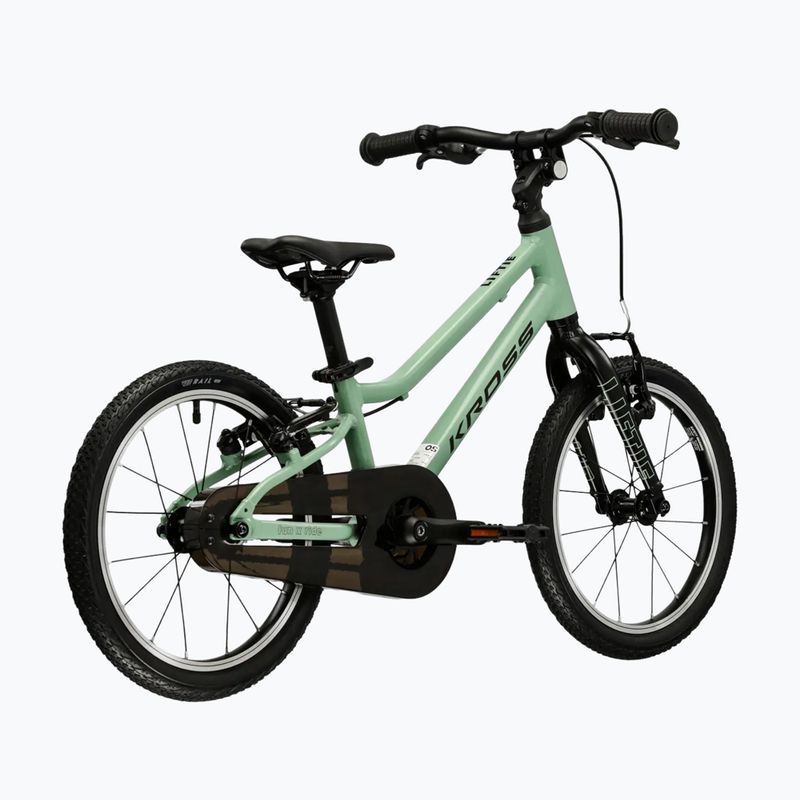 Children's bike KROSS Liftie 16 green/black/matte 3