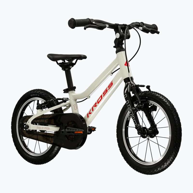 Children's bike KROSS Liftie 14 grey/red/shine 2