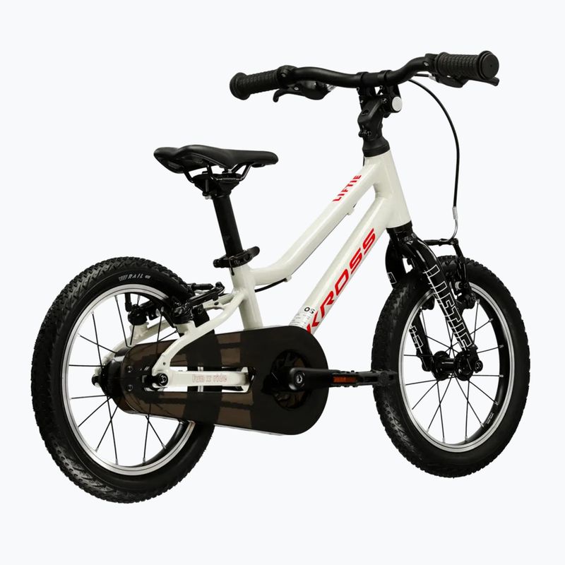 Children's bike KROSS Liftie 14 grey/red/shine 3