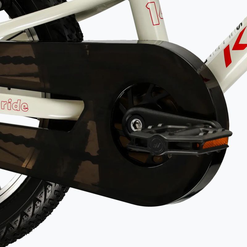 Children's bike KROSS Liftie 14 grey/red/shine 8