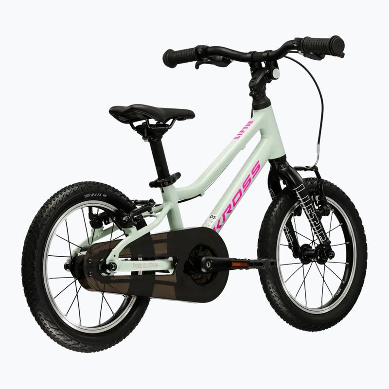 Children's bike KROSS Liftie 14 mint/pink/matte 3